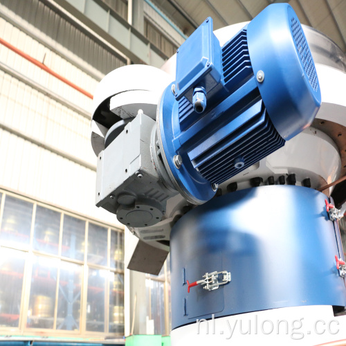 Pine zaagsel pellet machine houtpellets productielijn Yulong XGJ560 pellet machine